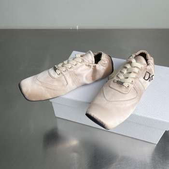 Uubags Dior Cœur Sneaker Pink Beige Satin