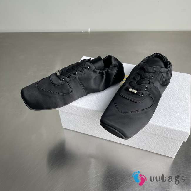 Uubags Dior Cœur Sneaker Black Satin - 1