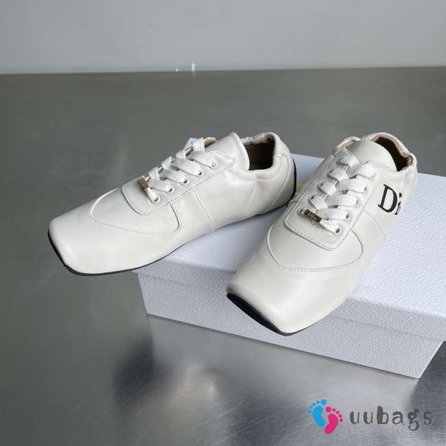 Uubags Dior Cœur Sneaker White Satin - 1
