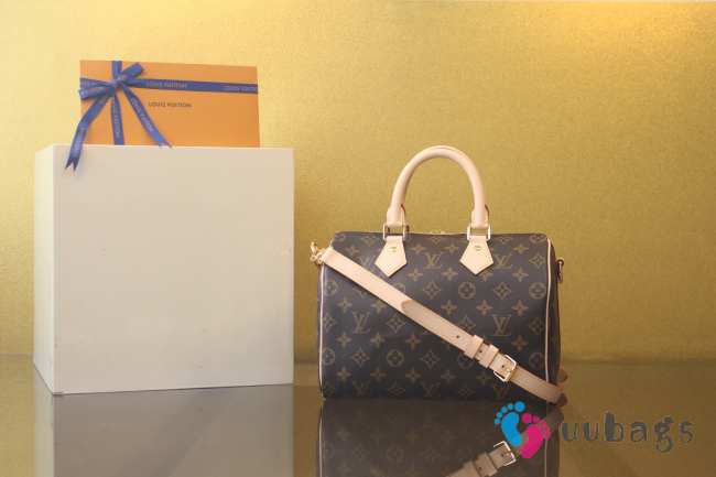 Uubags Louis Vuitton M46977 Speedy Bandoulière 25 Bag Monogram Canvas 25x19x15cm - 1