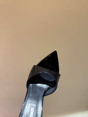 Uubags Le Silla Bella black patent mules 11cm - 6