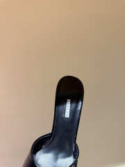 Uubags Le Silla Bella black patent mules 11cm - 5