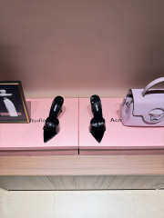 Uubags Le Silla Bella black patent mules 11cm - 4