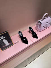 Uubags Le Silla Bella black patent mules 11cm - 2