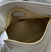 Uubags Loewe small Puzzle bag in light gray smooth calfskin and nappa lambskin 24x10x14cm - 2