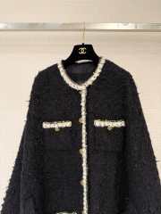 Uubags Chanel 25K black cape coat - 2