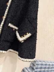 Uubags Chanel 25K black cape coat - 6