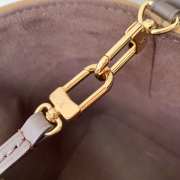 Uubags Louis Vuitton M29834 All In BB Bag Beige Trench Embossed Suede Calfskin 16x18x12cm - 4