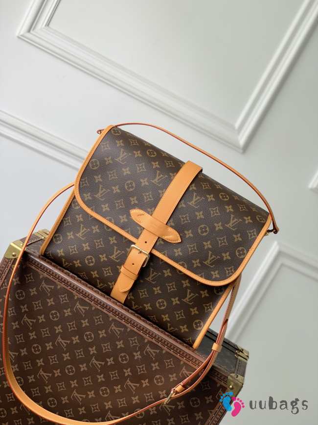 Uubags Louis Vuitton M2A655 Jet Lag MM Bag Monogram Archive Canvas Material 34.5x26x13cm - 1