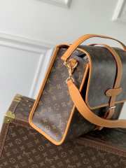 Uubags Louis Vuitton M2A655 Jet Lag MM Bag Monogram Archive Canvas Material 34.5x26x13cm - 4