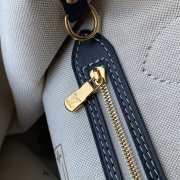 Uubags Louis Vuitton M2A096 Neverfull MM Bag Monogram Emblème Monogram Bleu 47x28x14cm - 6