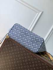 Uubags Louis Vuitton M2A096 Neverfull MM Bag Monogram Emblème Monogram Bleu 47x28x14cm - 3