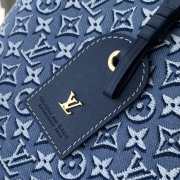 Uubags Louis Vuitton M2A096 Neverfull MM Bag Monogram Emblème Monogram Bleu 47x28x14cm - 4