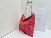Uubags Medium Dior Milly-La-Forêt Bag Fraise Puffy Macrocannage Calfskin 39x31x5cm - 3