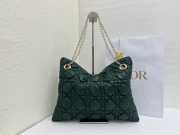 Uubags Medium Dior Milly-La-Forêt Bag Forest Bloom Puffy Macrocannage Calfskin 39x31x5cm - 4