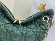 Uubags Medium Dior Milly-La-Forêt Bag Forest Bloom Puffy Macrocannage Calfskin 39x31x5cm - 3