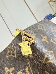 Uubags Louis Vuitton M29791 LV Charms Pocket Wallet Monogram Brown/Sunflower Yellow 9x10x2.5cm - 3