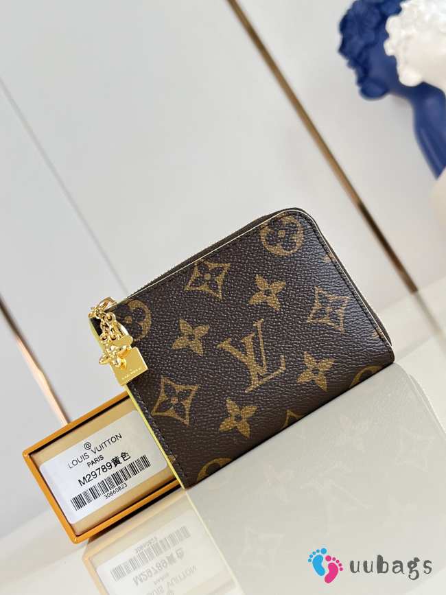 Uubags Louis Vuitton M14530 Noa Compact Wallet Monogram Brown/Sunflower Yellow 11x8.5x1.5cm - 1