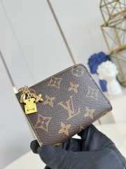 Uubags Louis Vuitton M14530 Noa Compact Wallet Monogram Brown/Sunflower Yellow 11x8.5x1.5cm - 3
