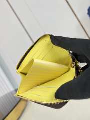 Uubags Louis Vuitton M14530 Noa Compact Wallet Monogram Brown/Sunflower Yellow 11x8.5x1.5cm - 6
