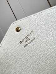 Uubags Louis Vuitton M2A359 Portefeuille Sala Cowhide Leather Minty 19x10.5x2cm - 5