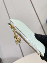 Uubags Louis Vuitton M2A045 Romy Card Holder Minty Green/Lily White 12x8x0.8cm - 5