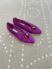 Uubags Jimmy Choo Margot Flat Violet Orchid Suede Flats In Violet Orchid - 4