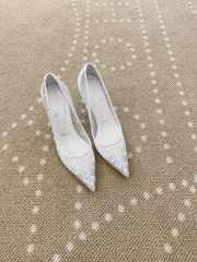 Uubags Christian Louboutin Miss Z Degrastrass Perla 10cm Pumps Silver - 5