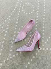Uubags Christian Louboutin Miss Z Degrastrass Perla 10cm Pumps Pink - 5