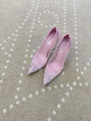 Uubags Christian Louboutin Miss Z Degrastrass Perla 10cm Pumps Pink - 4