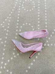 Uubags Christian Louboutin Miss Z Degrastrass Perla 10cm Pumps Pink - 3