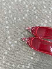 Uubags Christian Louboutin Miss Z Degrastrass Perla 10cm Pumps Red - 6