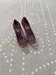 Uubags Christian Louboutin Miss Z Degrastrass Perla 10cm Pumps Deep Merlot - 6