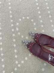 Uubags Christian Louboutin Miss Z Degrastrass Perla 10cm Pumps Deep Merlot - 3