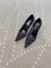 Uubags Christian Louboutin Miss Z Degrastrass Perla 10cm Pumps Black - 5