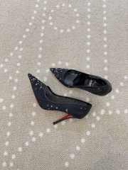Uubags Christian Louboutin Miss Z Degrastrass Perla 10cm Pumps Black - 2