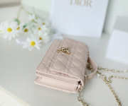 Uubags My Dior Mini Bag Powder Beige Cannage Lambskin 21x11.5x4.5cm - 5