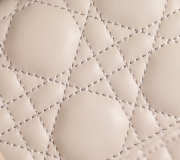 Uubags My Dior Mini Bag Powder Beige Cannage Lambskin 21x11.5x4.5cm - 2