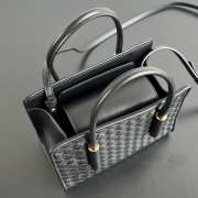 Uubags Dior Baby Barbara Tote Bag In Black 21.5x15x12cm - 6