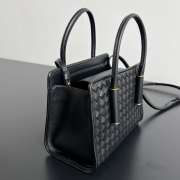 Uubags Dior Baby Barbara Tote Bag In Black 21.5x15x12cm - 4
