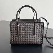 Uubags Dior Baby Barbara Tote Bag In Espresso 21.5x15x12cm - 1