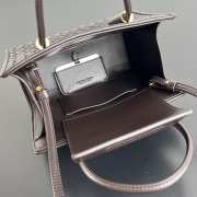 Uubags Dior Baby Barbara Tote Bag In Espresso 21.5x15x12cm - 2