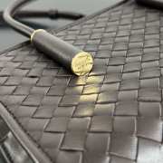 Uubags Dior Baby Barbara Tote Bag In Espresso 21.5x15x12cm - 4