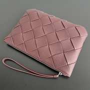 Uubags Bottega Veneta Diago Large Pouch In Deep Mahogany 33x23x2cm - 3
