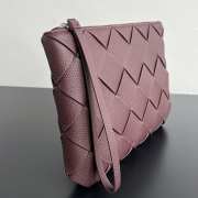Uubags Bottega Veneta Diago Large Pouch In Deep Mahogany 33x23x2cm - 2