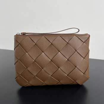 Uubags Bottega Veneta Diago Large Pouch In Nocciola 33x23x2cm