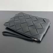 Uubags Bottega Veneta Diago Large Pouch In Black 33x23x2cm - 3