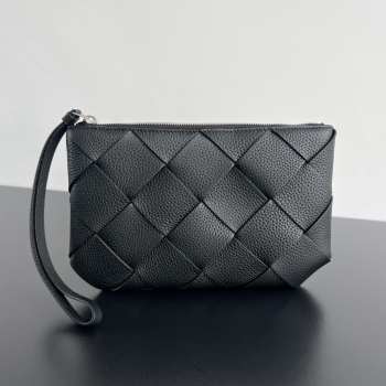 Uubags Bottega Veneta Diago Medium Pouch In Black 25x16.5x2cm