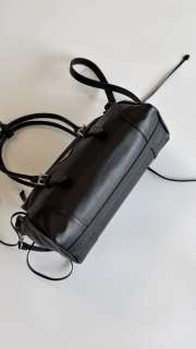 Uubags Prada Karin medium antiqued leather tote bag in black 32x17.5x10.5cm - 4