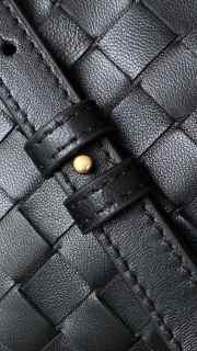 Uubags Bottega Veneta Medium Loop Camera Bag In Black 19x12x9cm - 4